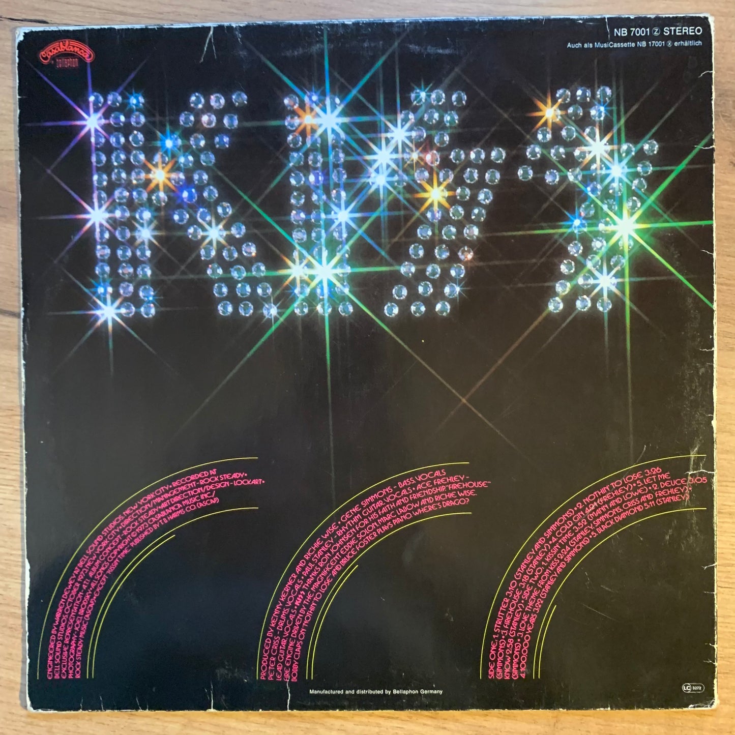 KISS - KISS...RE GER 1978...VG+/VG
