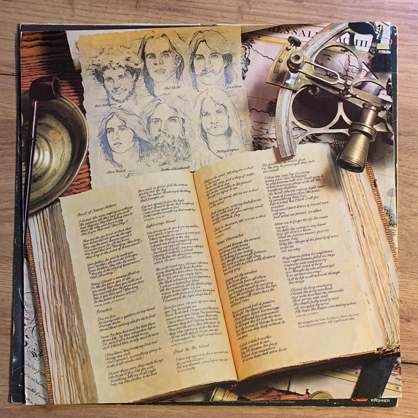 KANSAS - POINT OF KNOW RETURN...RE EU...VG+/VG+