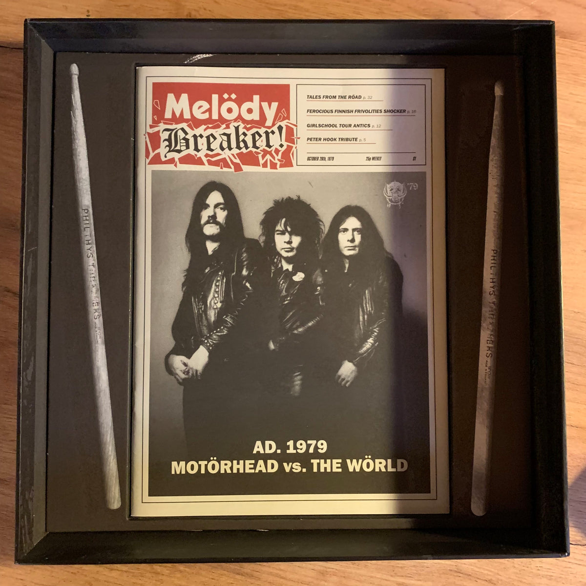 Motörhead 1979 - coffret verso