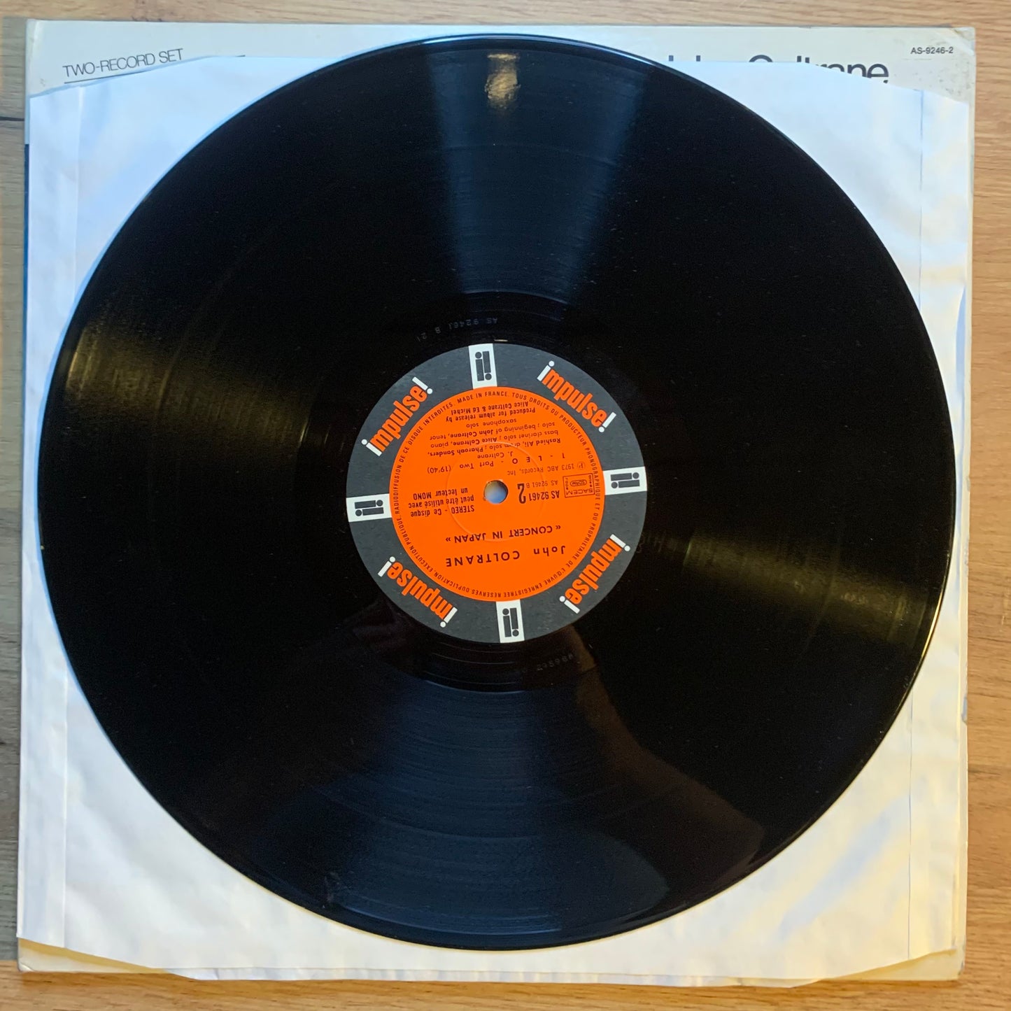 JOHN COLTRANE - CONCERT IN JAPAN...OG FR 1973...VG+/VG+
