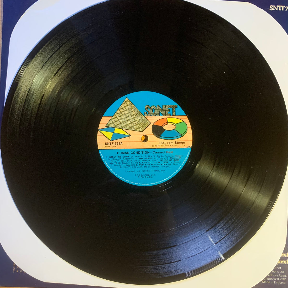 The Human Condition disque Sonet SNTF 783
