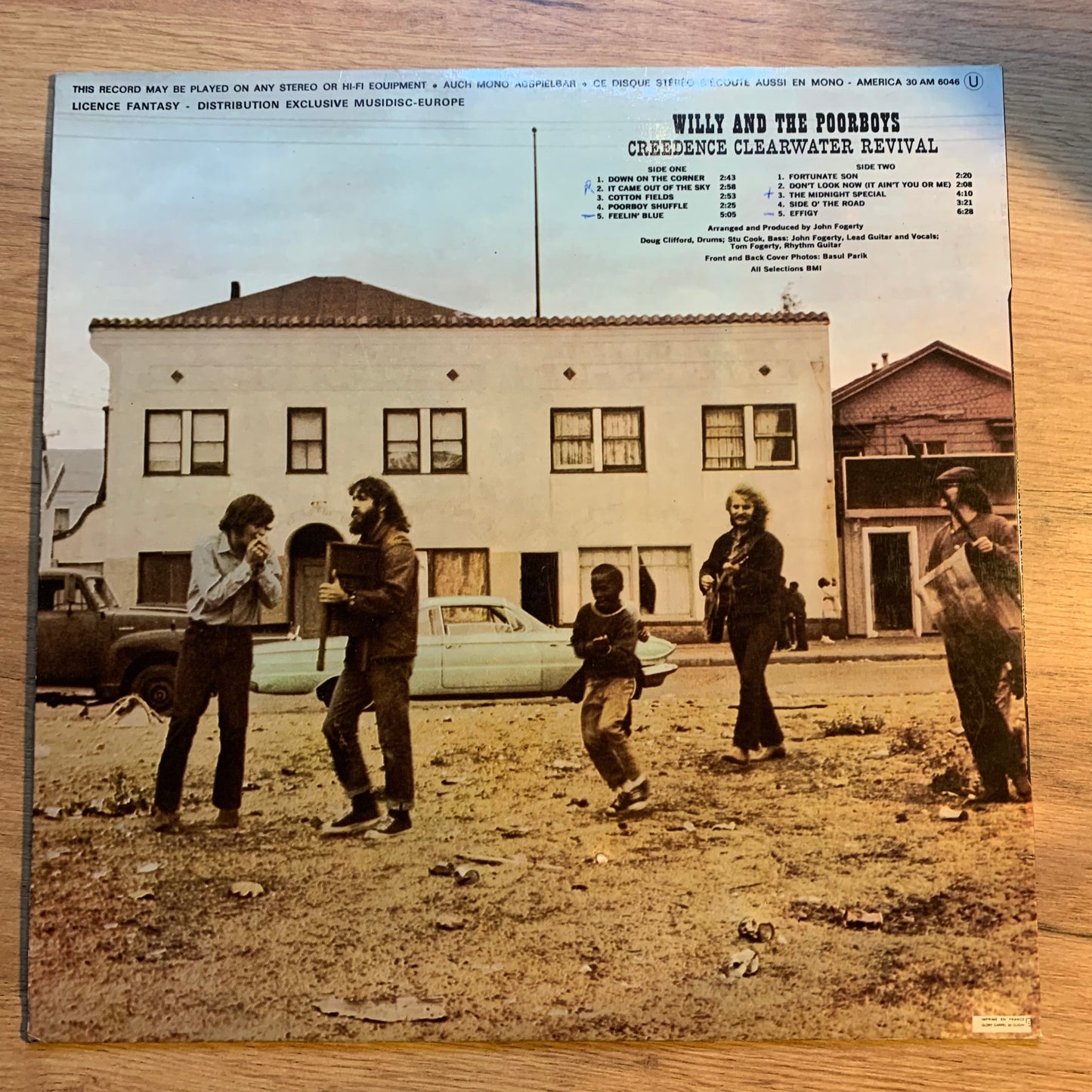 CREEDENCE CLEARWATER REVIVAL - WILLY..OG FR 1969...VG/VG+