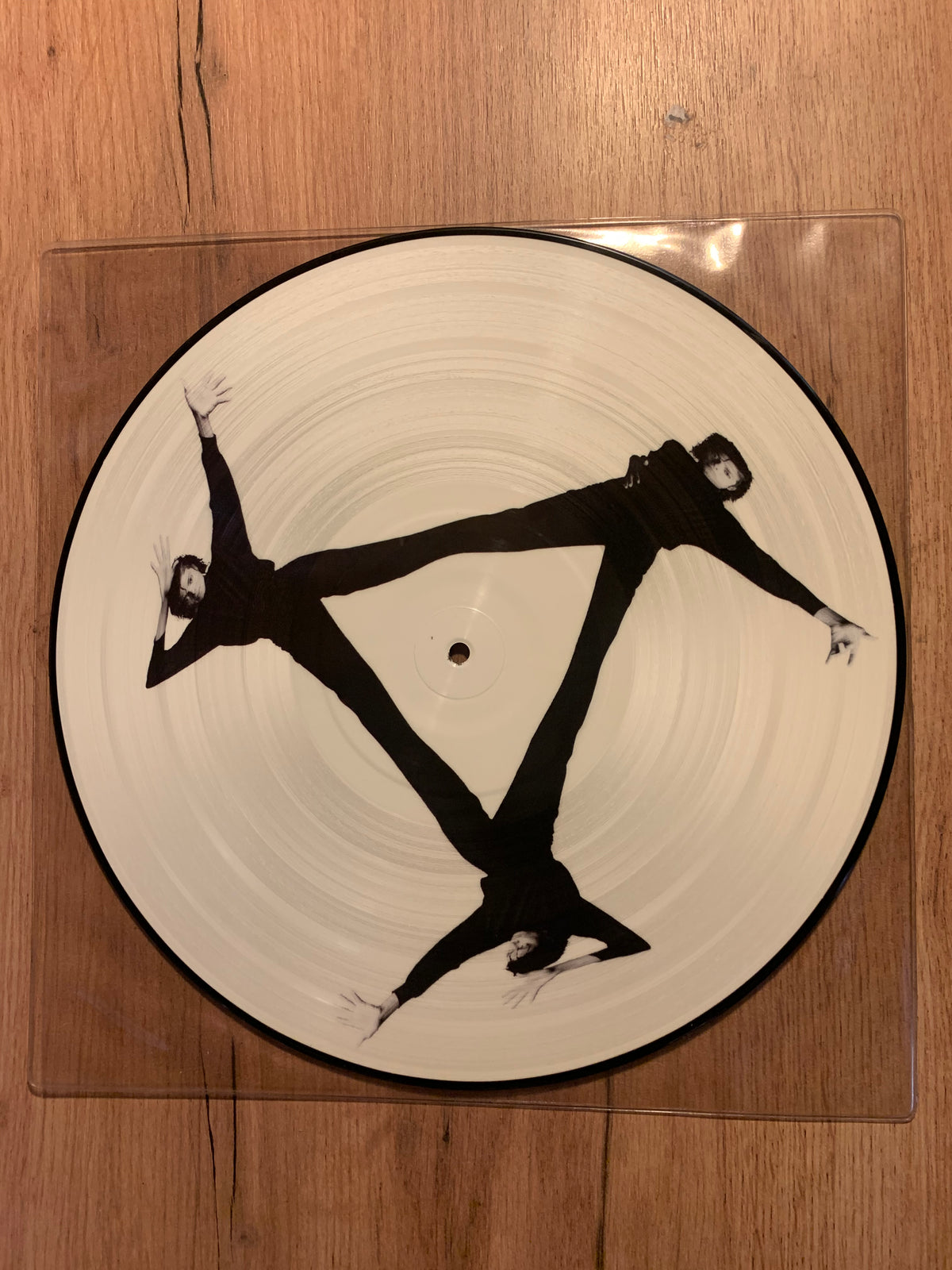 Étiquette RE US 2018, vinyle NM, prix 20 francs