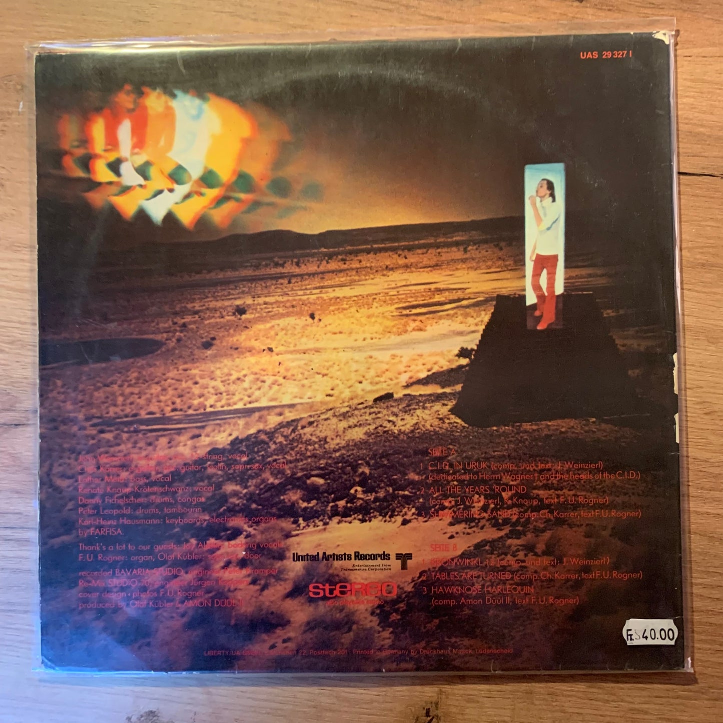 Amon Düül II – Carnival In Babylon...OG GER 1972...VG/VG