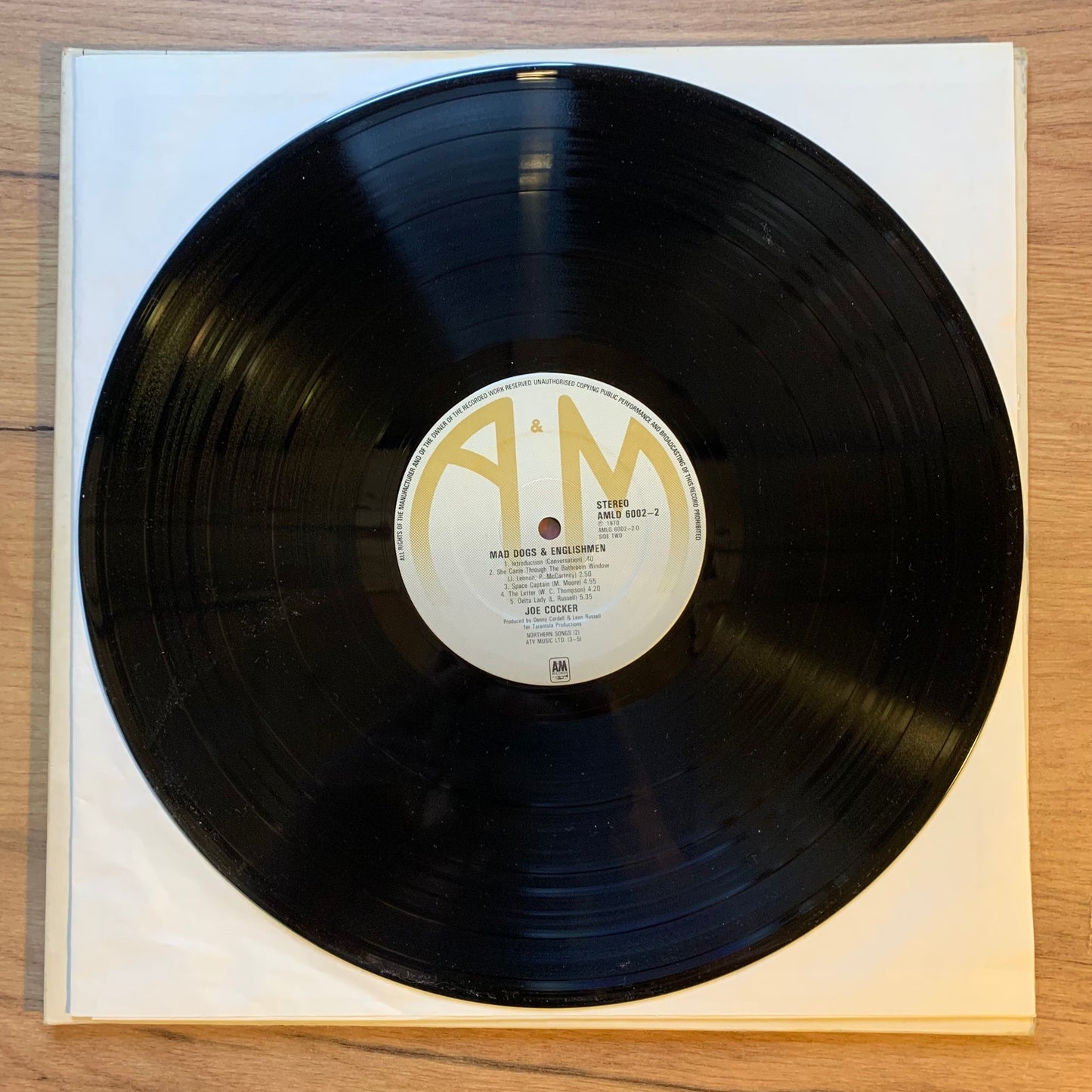 JOE COCKER - MAD DOGS & ENGLISHMEN...RE UK 1972...VG+/VG+