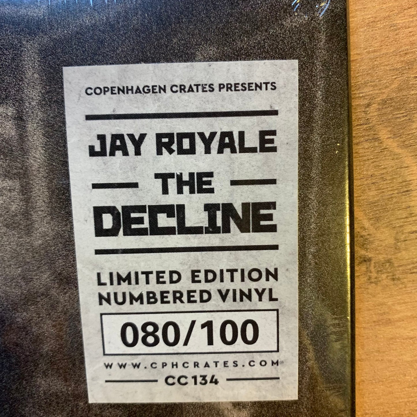 JAY ROYALE - THE DECLINE...OG DEN 2022...SEALED