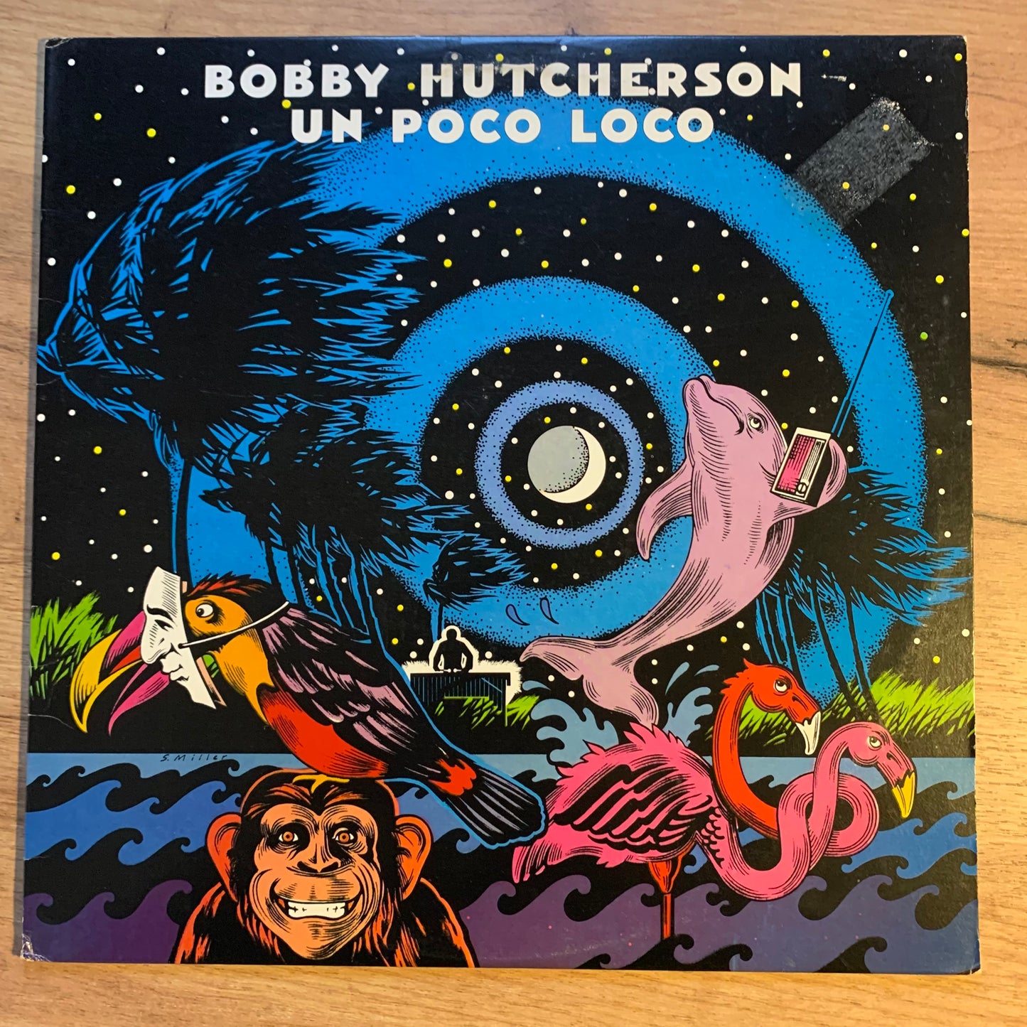 BOBBY HUTCHERSON - UN POCO LOCO...OG US 1980...VG+/VG+