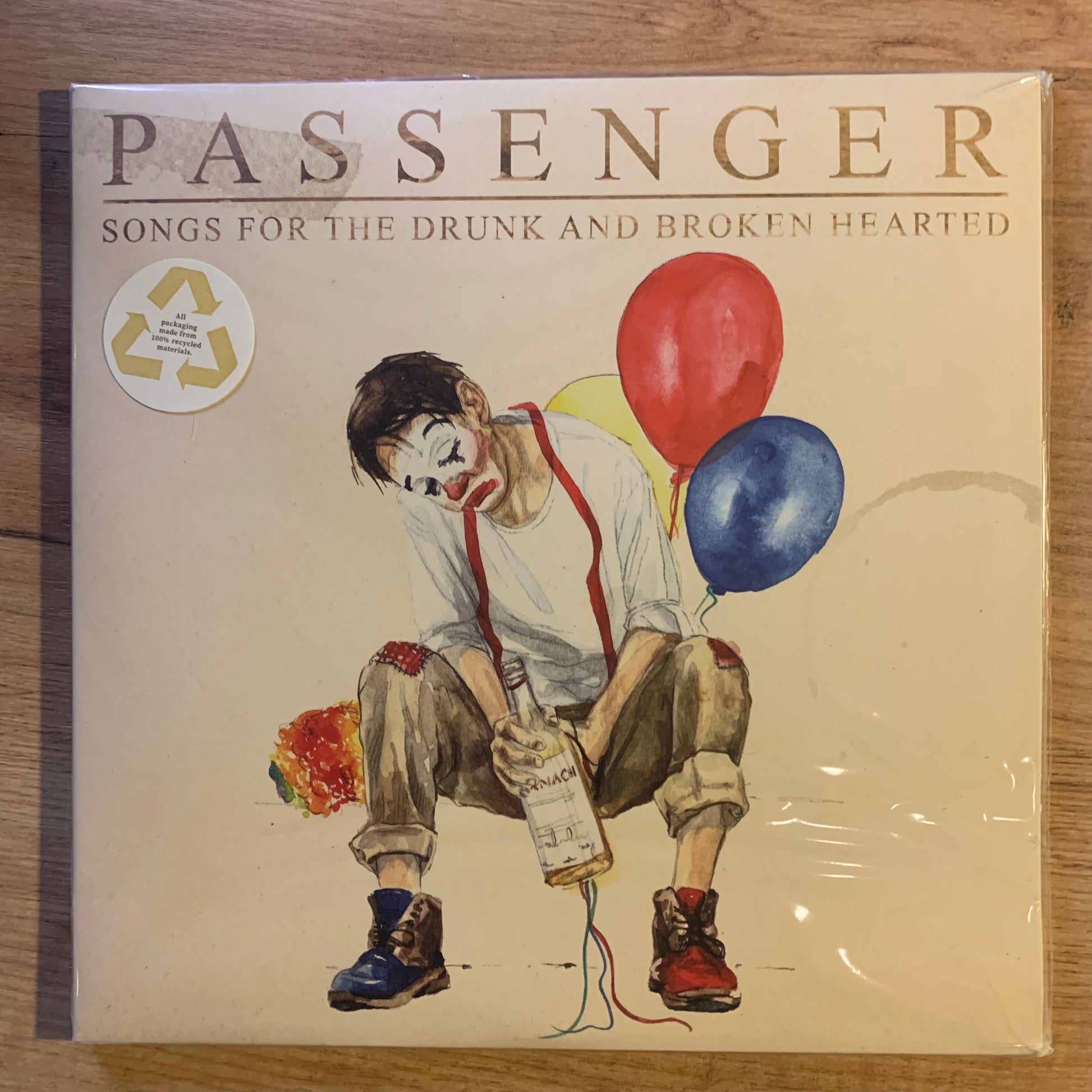 Recto pochette - Passenger Songs For The Drunk And Broken Hearted SEALED 2021