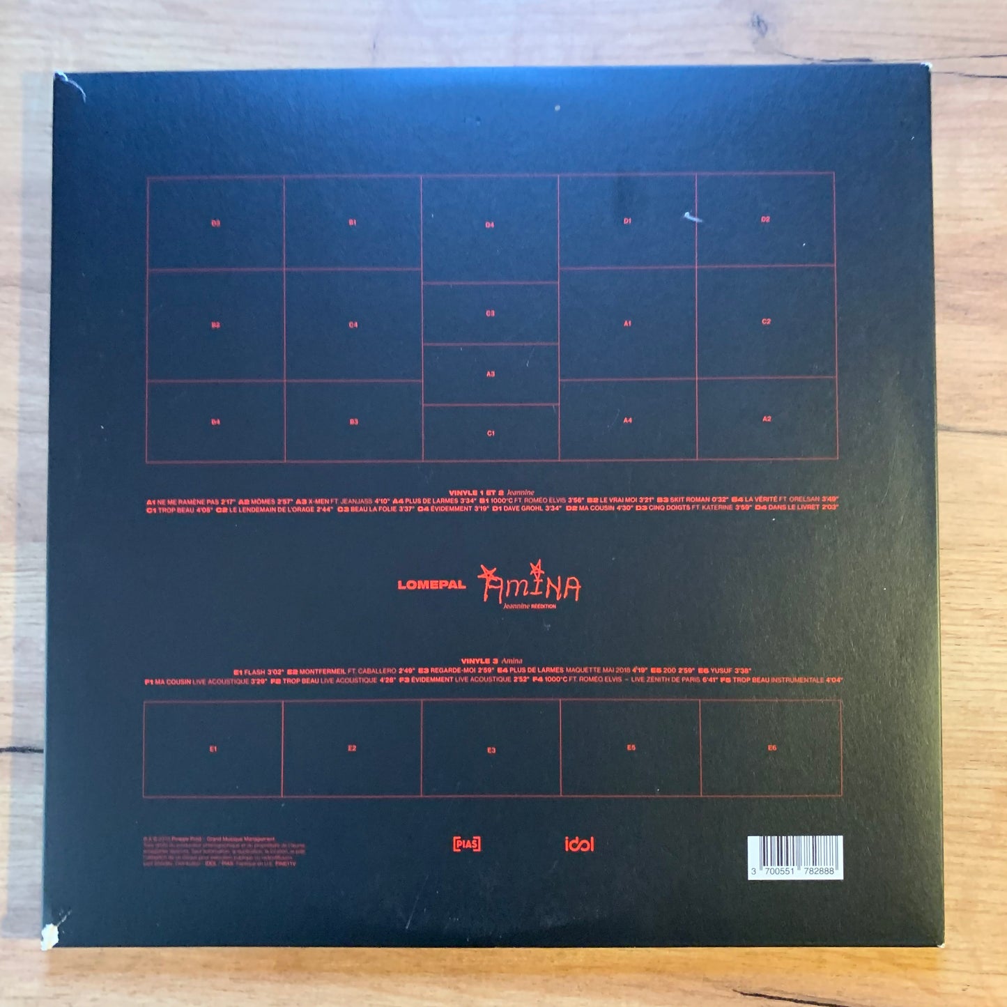 LOMEPAL - AMINA (RÉÉDITION)...RE FR 2019...EX/VG++