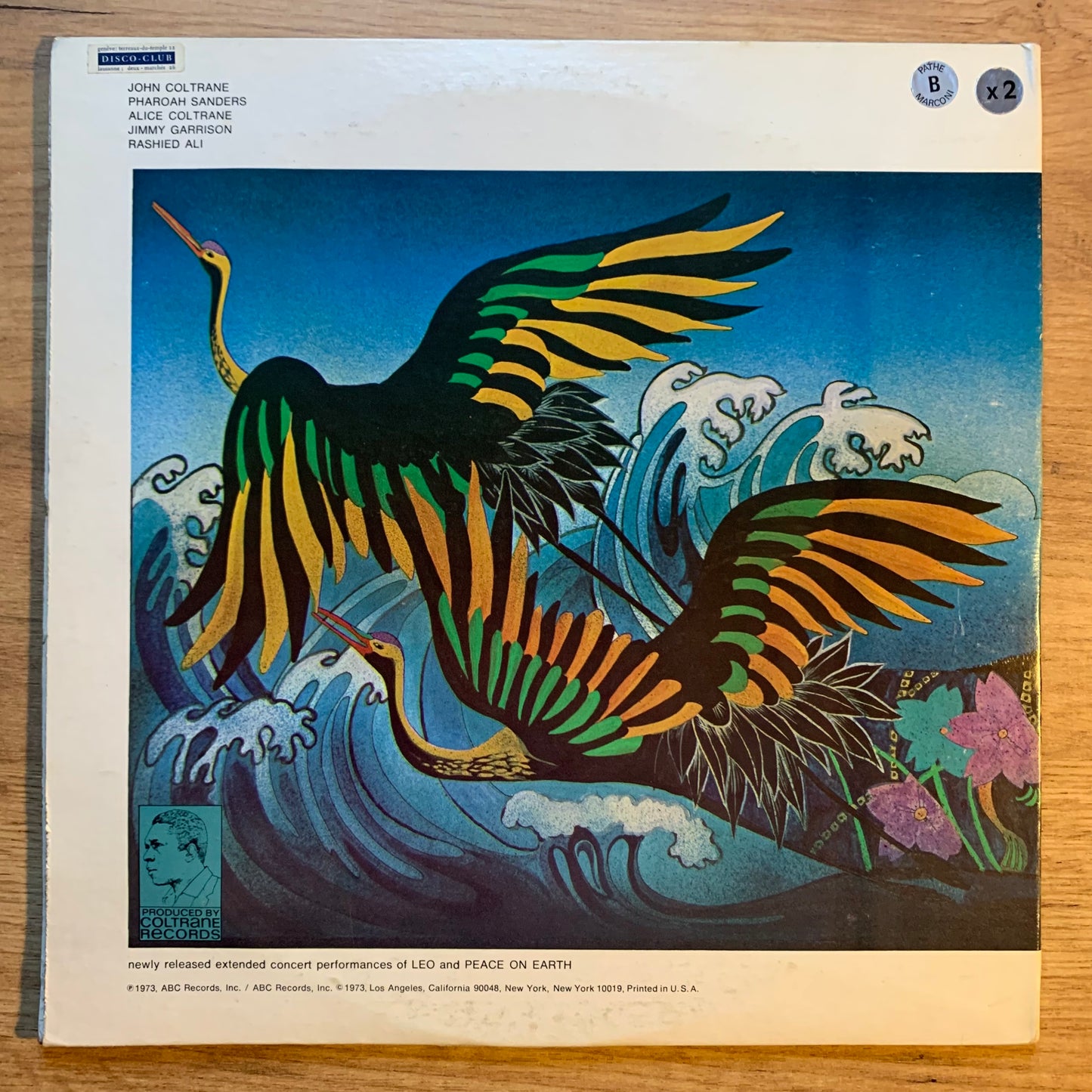 JOHN COLTRANE - CONCERT IN JAPAN...OG FR 1973...VG+/VG+