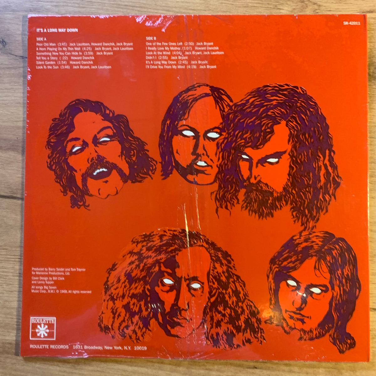 The Fallen Angels It's A Long Way Down : pochette verso