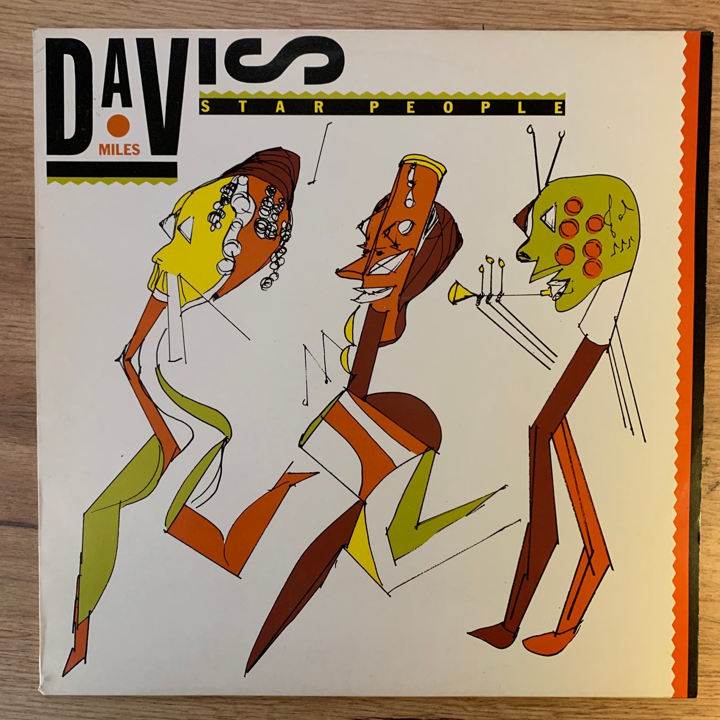 MILES DAVIS - STAR PEOPLE...OG EU 1983...VG++/VG++