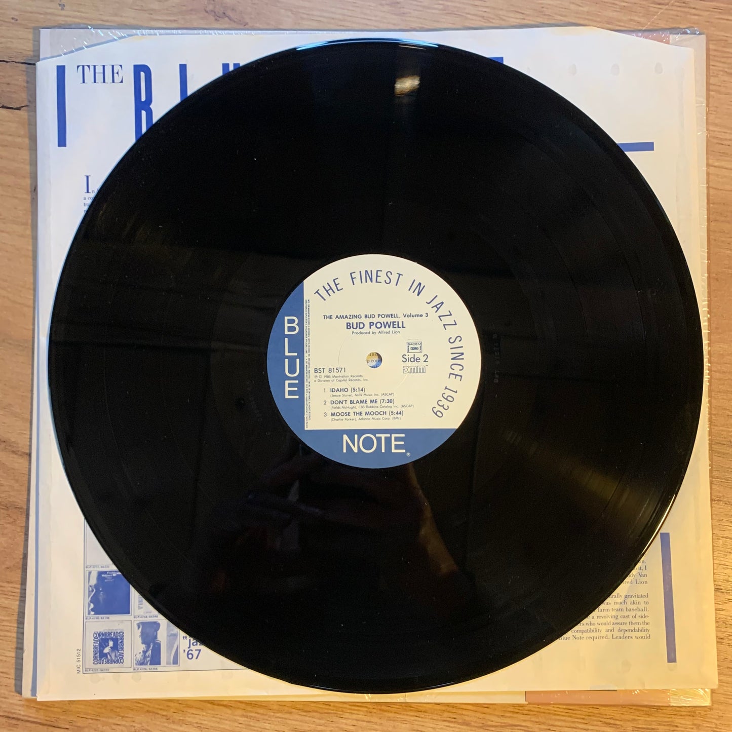 BUD POWELL - THE AMAZING BUD POWELL VOL. 3...RE FR 1985...VG++/VG++