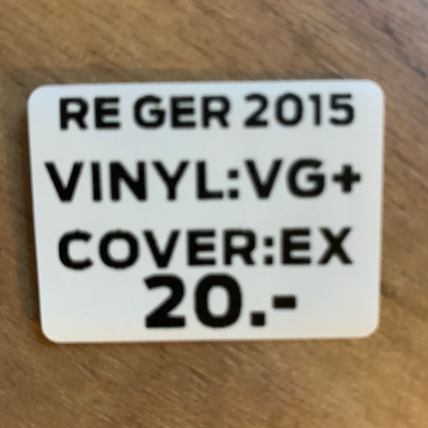 CLUSTER - JAPAN LIVE...RE GER 2015...VG+/EX