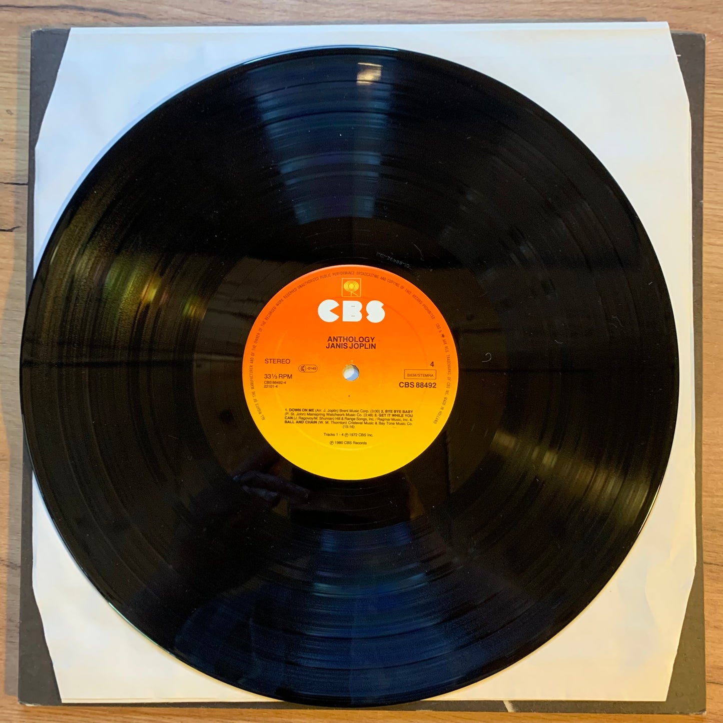 JANIS JOPLIN - ANTHOLOGY...COMPIL EU 1980...EX/EX