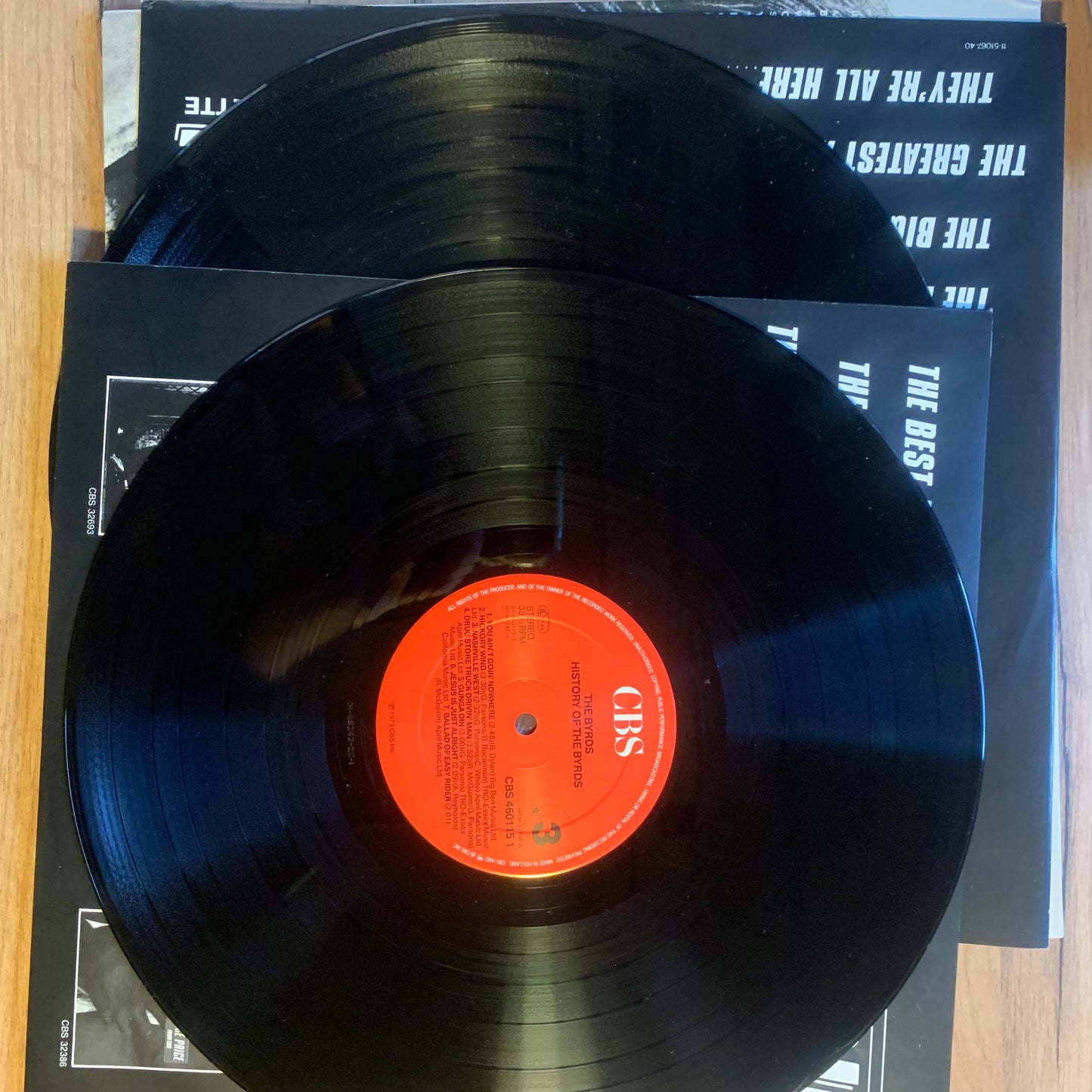 THE BYRDS - HISTORY OF THE BYRDS...COMPIL EU 1973...VG++/EX