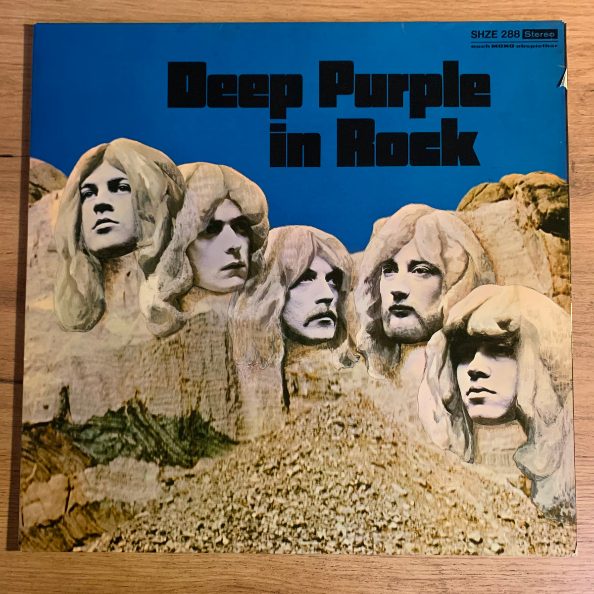 Deep Purple In Rock Hör Zu, pochette verso