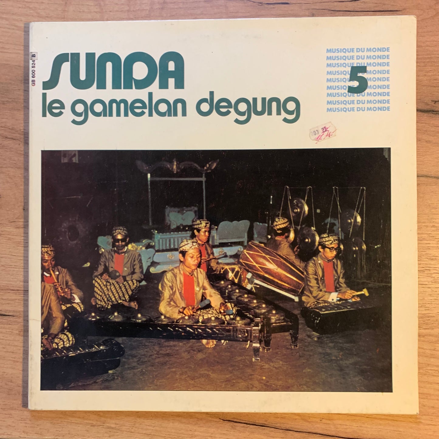 SUNDA - LE GAMELAN DEGUNG...OG FR...VG++/VG+
