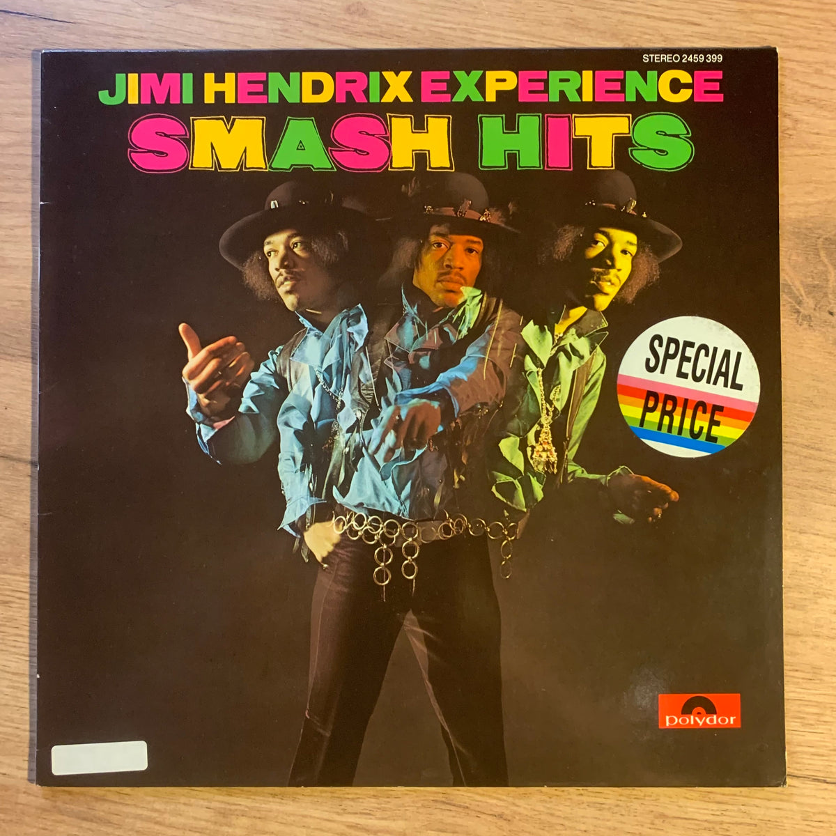 Jimi Hendrix Experience Smash Hits - recto