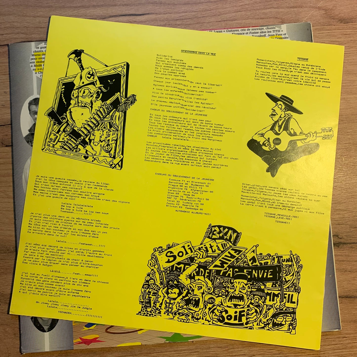 BÉRURIER NOIR - ABRACADABOUM...OG FR 1987...EX/EX