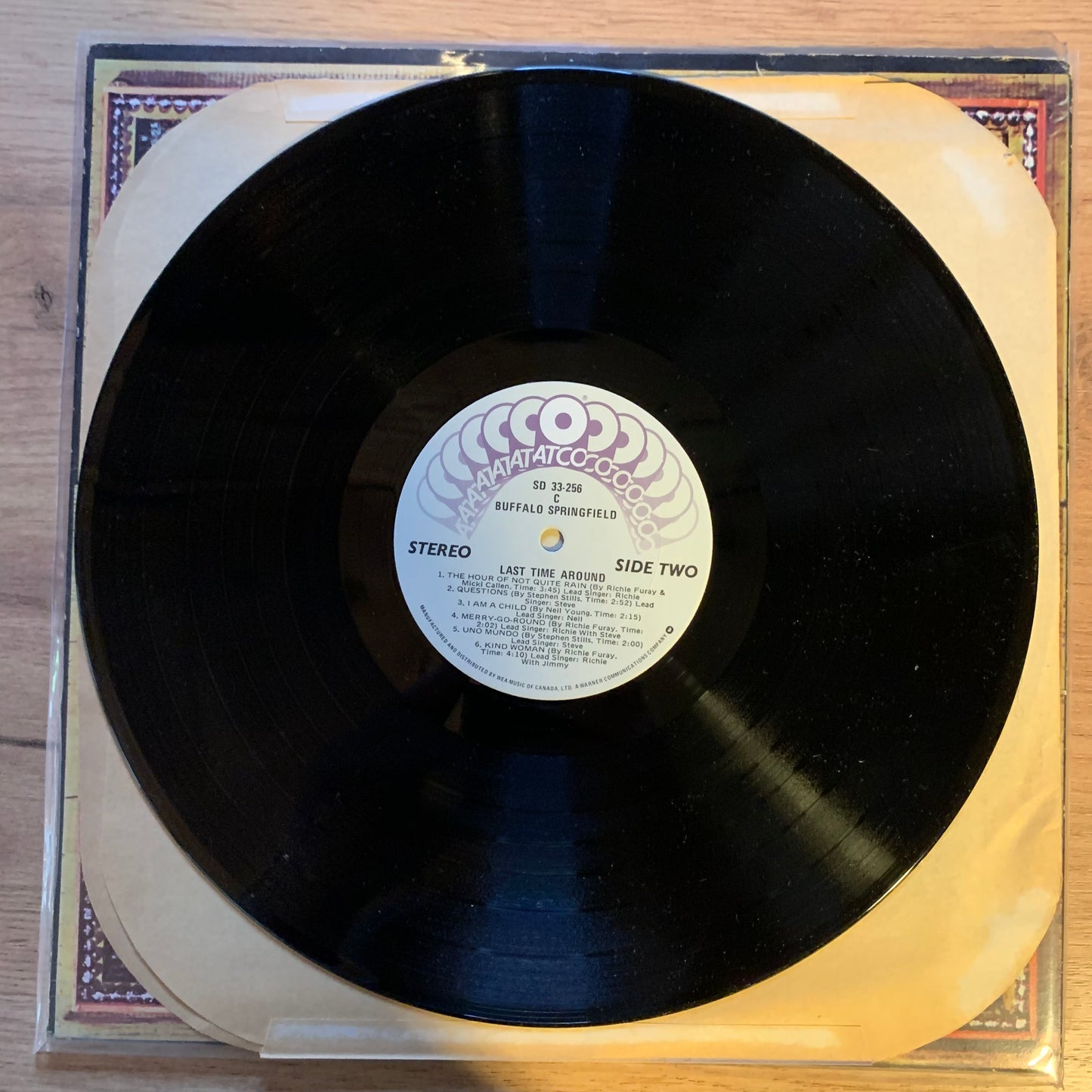 BUFFALO SPRINGFIELD - LAST TIME AROUND...RE CAN... VG++/VG++