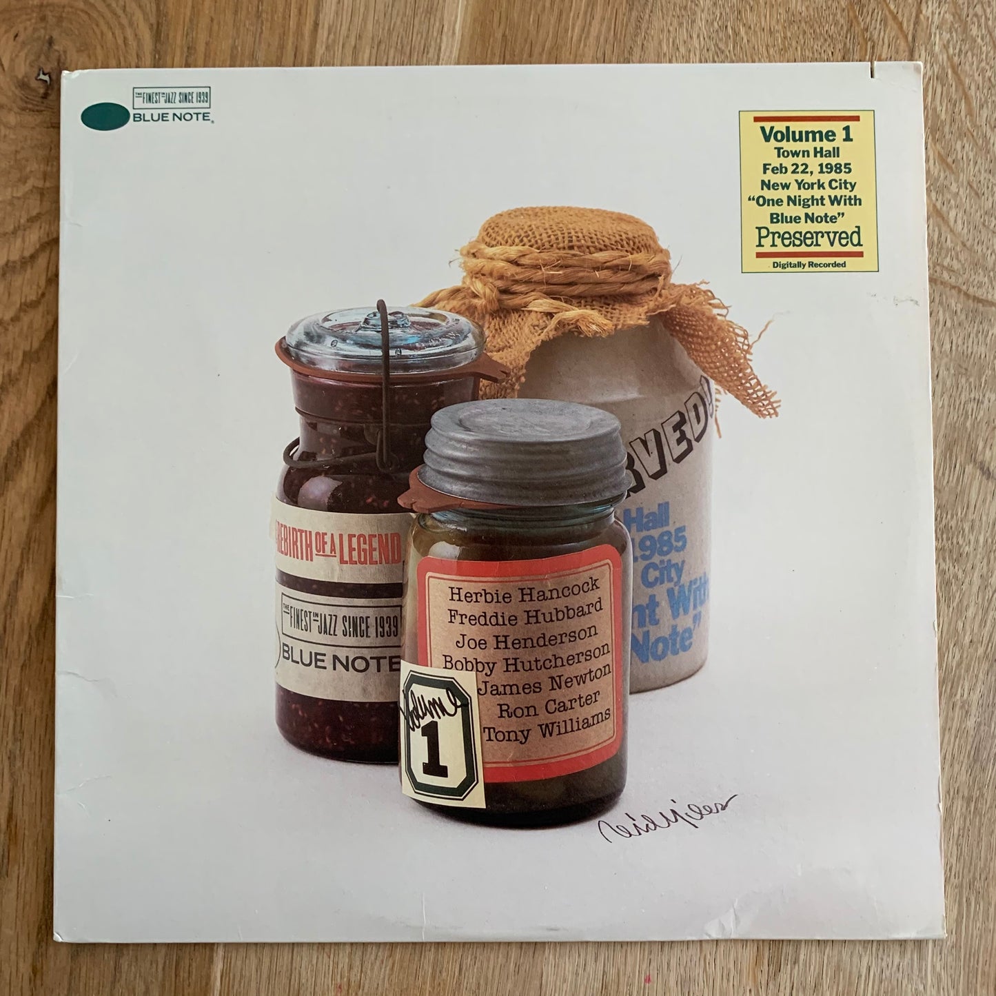 ONE NIGHT WITH BLUE NOTE VOL. 1...COMPIL US 1985...VG++/VG+