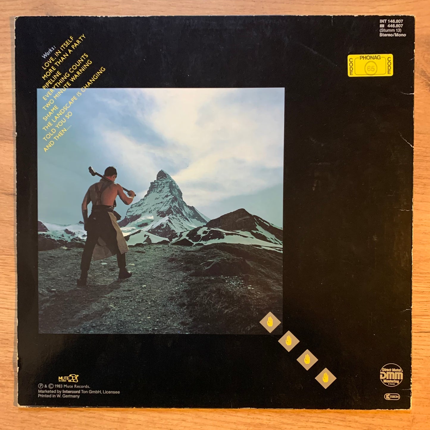 DEPECHE MODE - CONSTRUCTION TIME AGAIN...OG GER 1983...VG+/VG