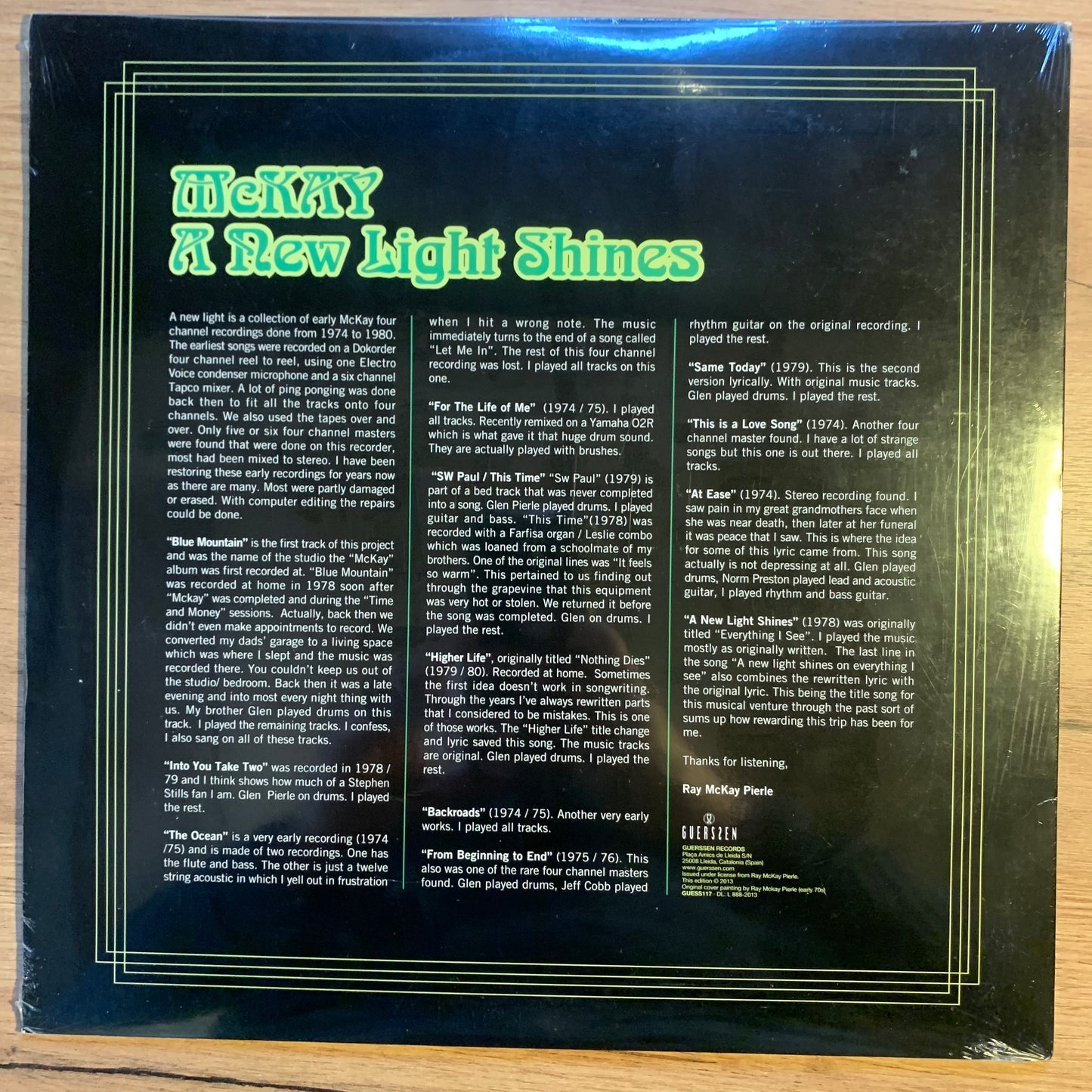 McKAY - A NEW LIGHT SHINES...COMPIL ESP 2013...SEALED