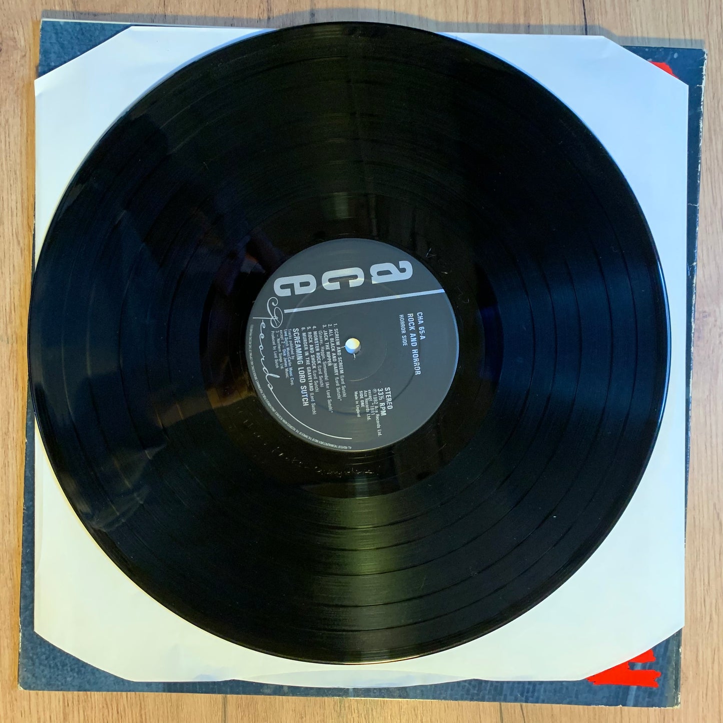 SCREAMING LORD SUTCH - ROCK & HORROR...OG UK 1982...VG+/VG