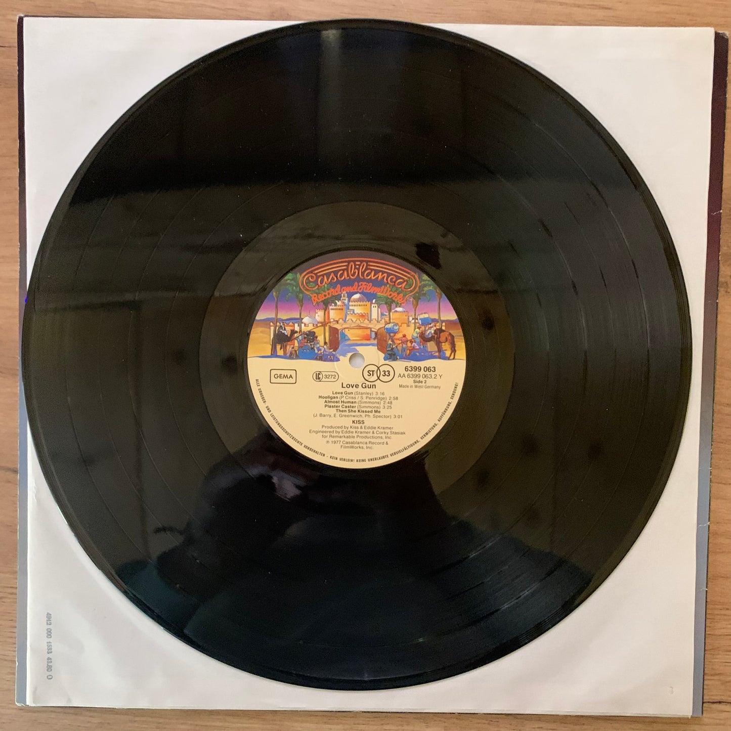 KISS - LOVE GUN...RE GER 1980...VG+/VG+
