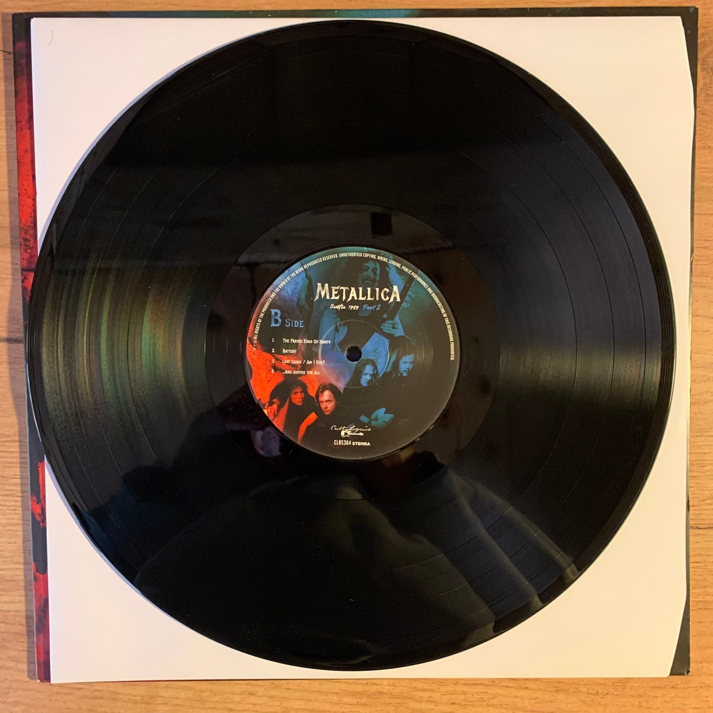 METALLICA - SEATTLE 1989 PART 2...BOOT NL 2022...NM/NM