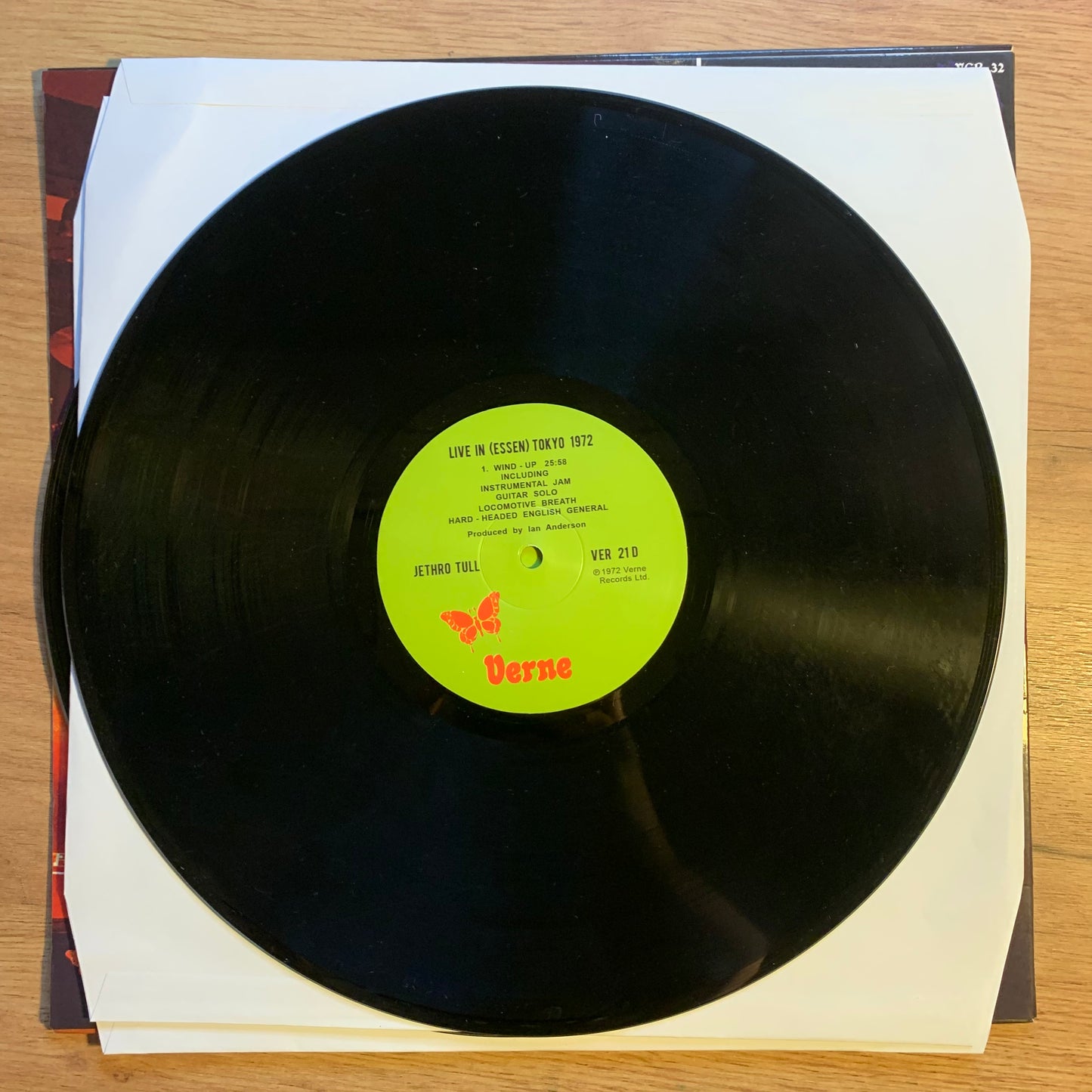 JETHRO TULL - LIVE IN ESSEN 1972...BOOT FR 2019...VG/VG++