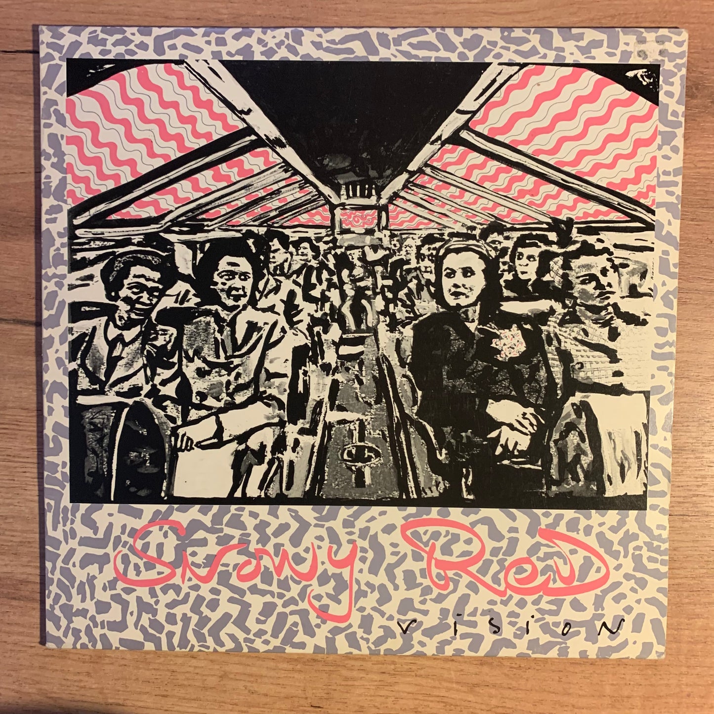 SNOWY RED - VISION...OG BEL 1984...VG+/VG+