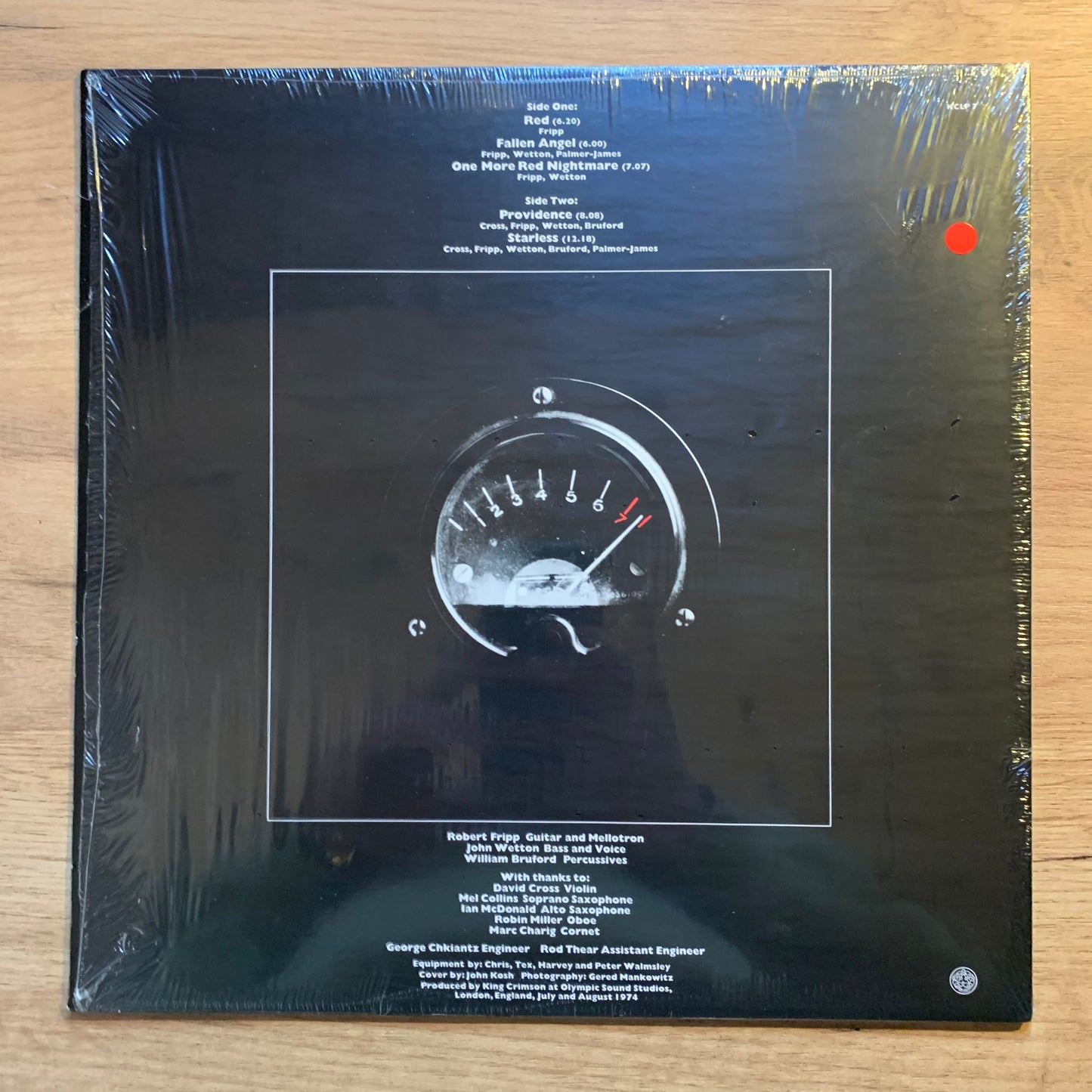 KING CRIMSON - RED...RE EU 2013...EX/NM