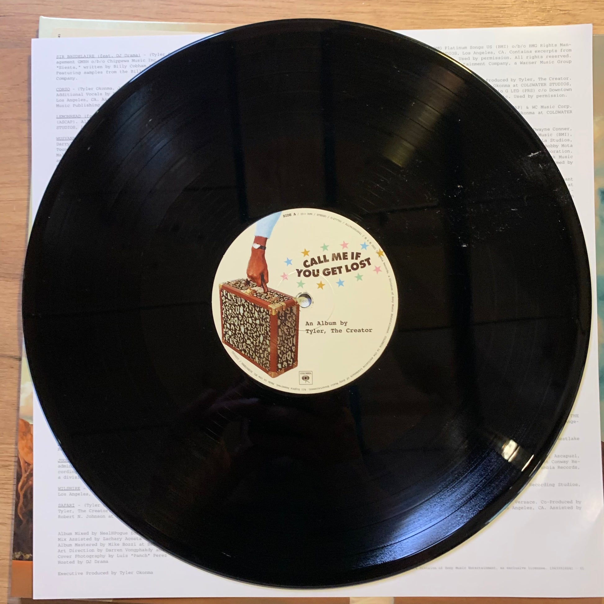 Tyler, The Creator - Call Me If You Get Lost - Disque 2 (Side C) vinyle noir