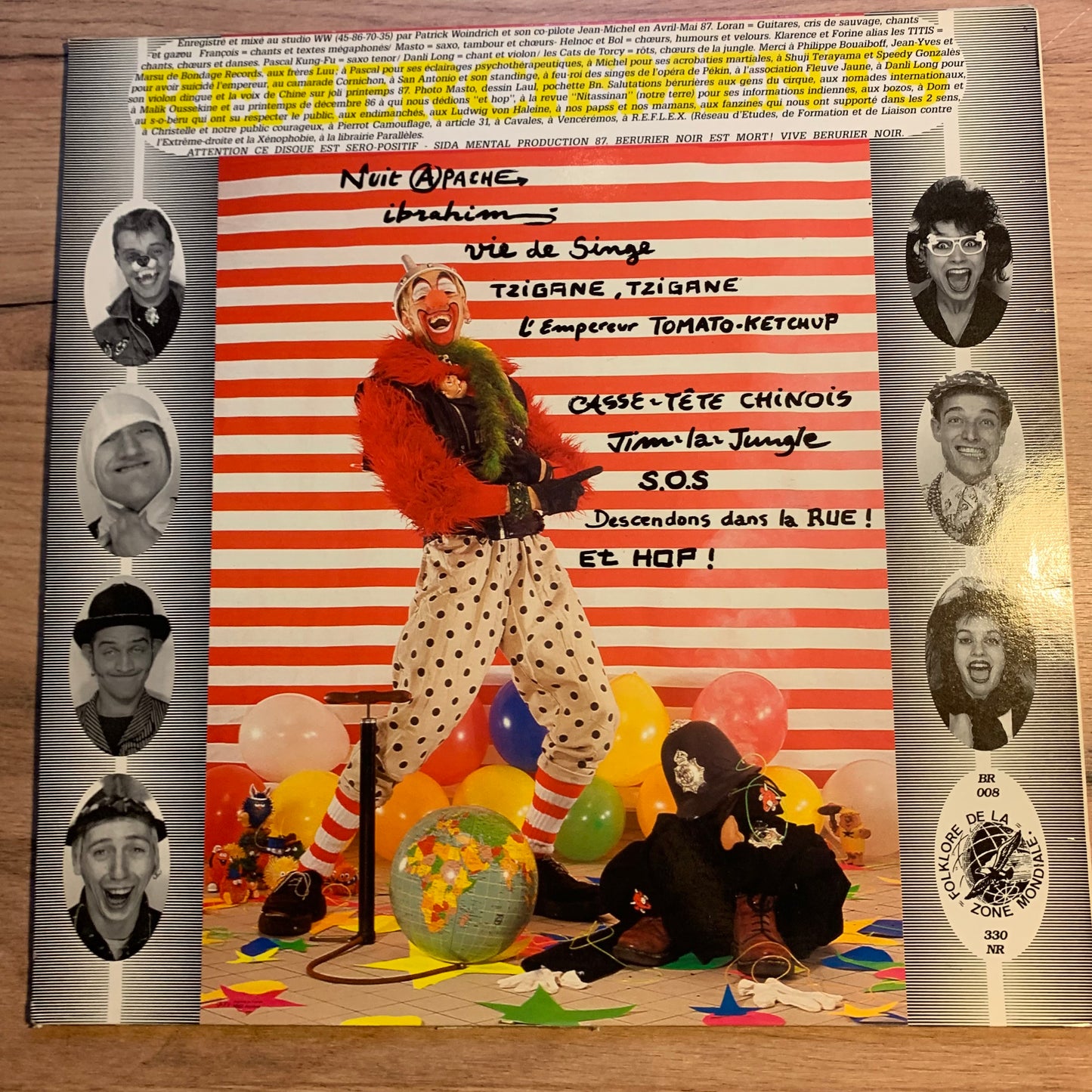 BÉRURIER NOIR - ABRACADABOUM...OG FR 1987...EX/EX