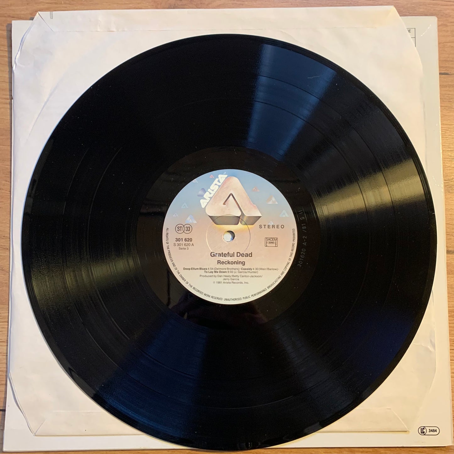 GRATEFUL DEAD - RECKONING...OG FR 1981...EX/EX