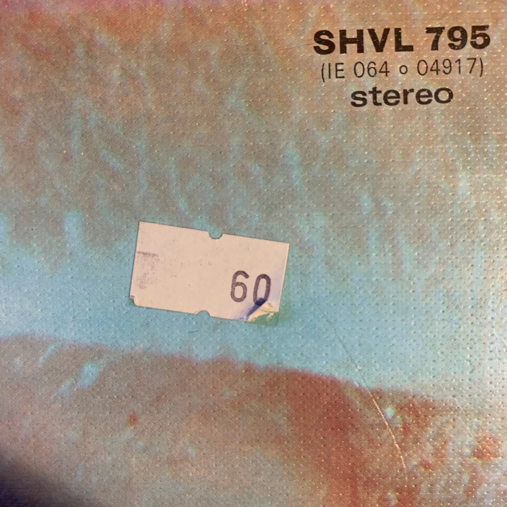 Pink Floyd - Meddle - Disque face 1 (Harvest label)