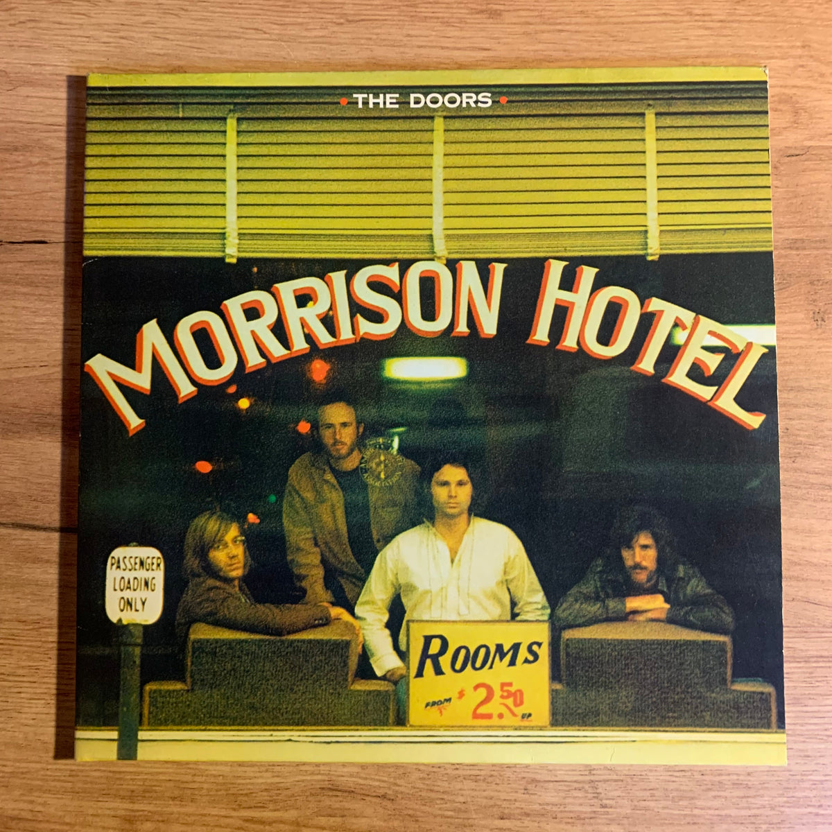 The Doors Morrison Hotel, pochette recto