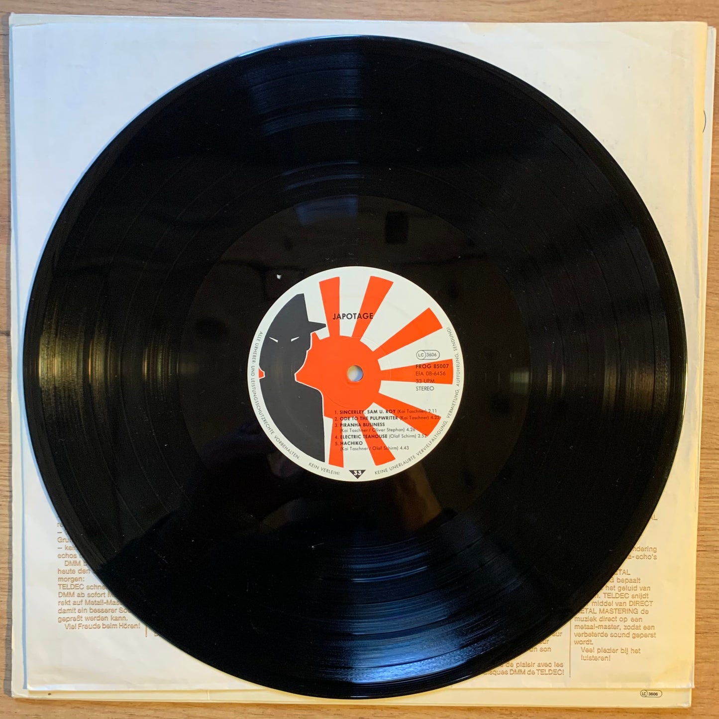 JAPOTAGE - JAPOTAGE...OG GER 1985...VG+/VG+