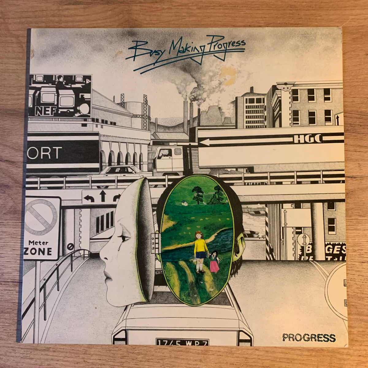 Progress Busy Making Progress pochette recto