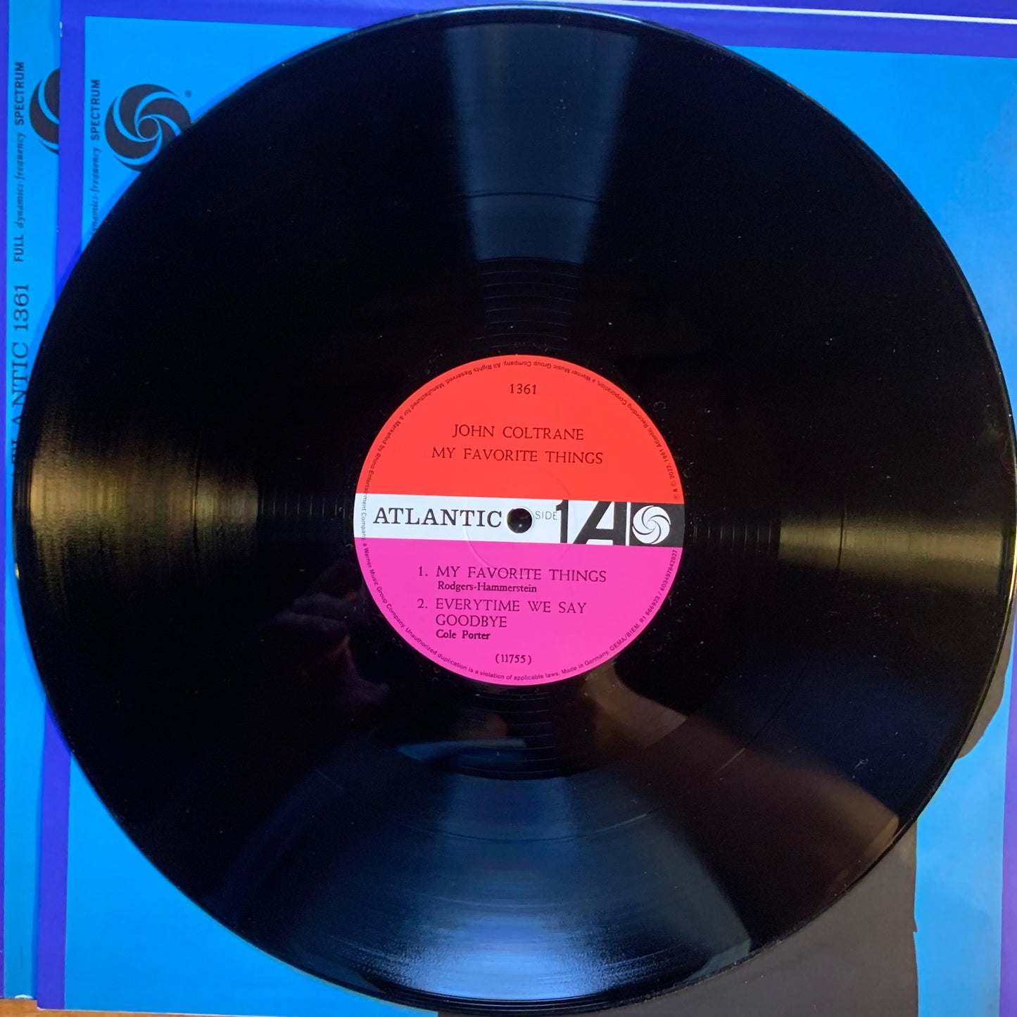 JOHN COLTRANE - MY FAVORITE THINGS...RE US 2010...VG+/VG+