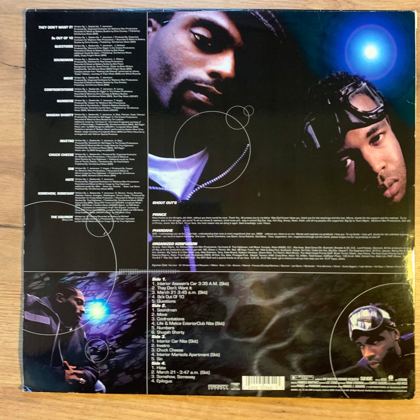 ORGANIZED KONFUSION - THE EQUINOX...OG US 1997...VG++/VG+