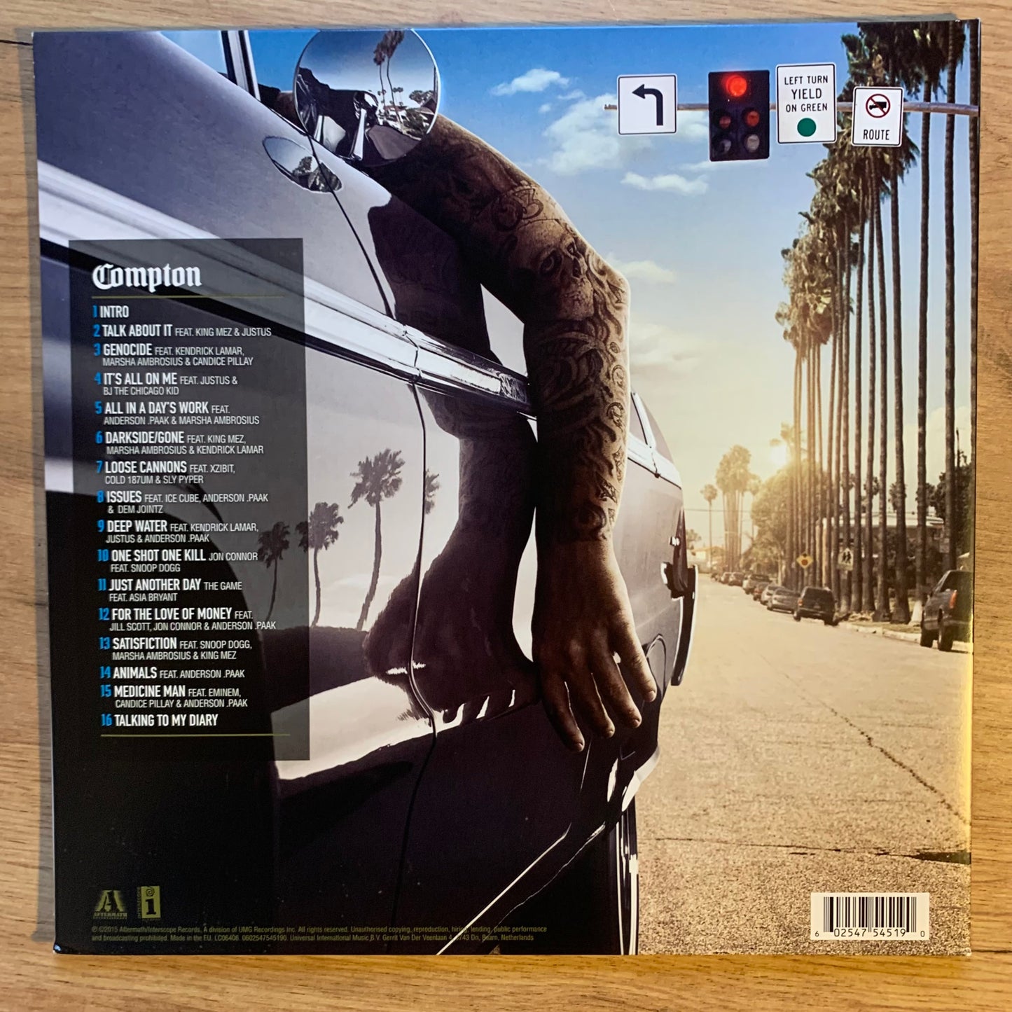 DR. DRE - COMPTON...OG EU 2015...EX/NM