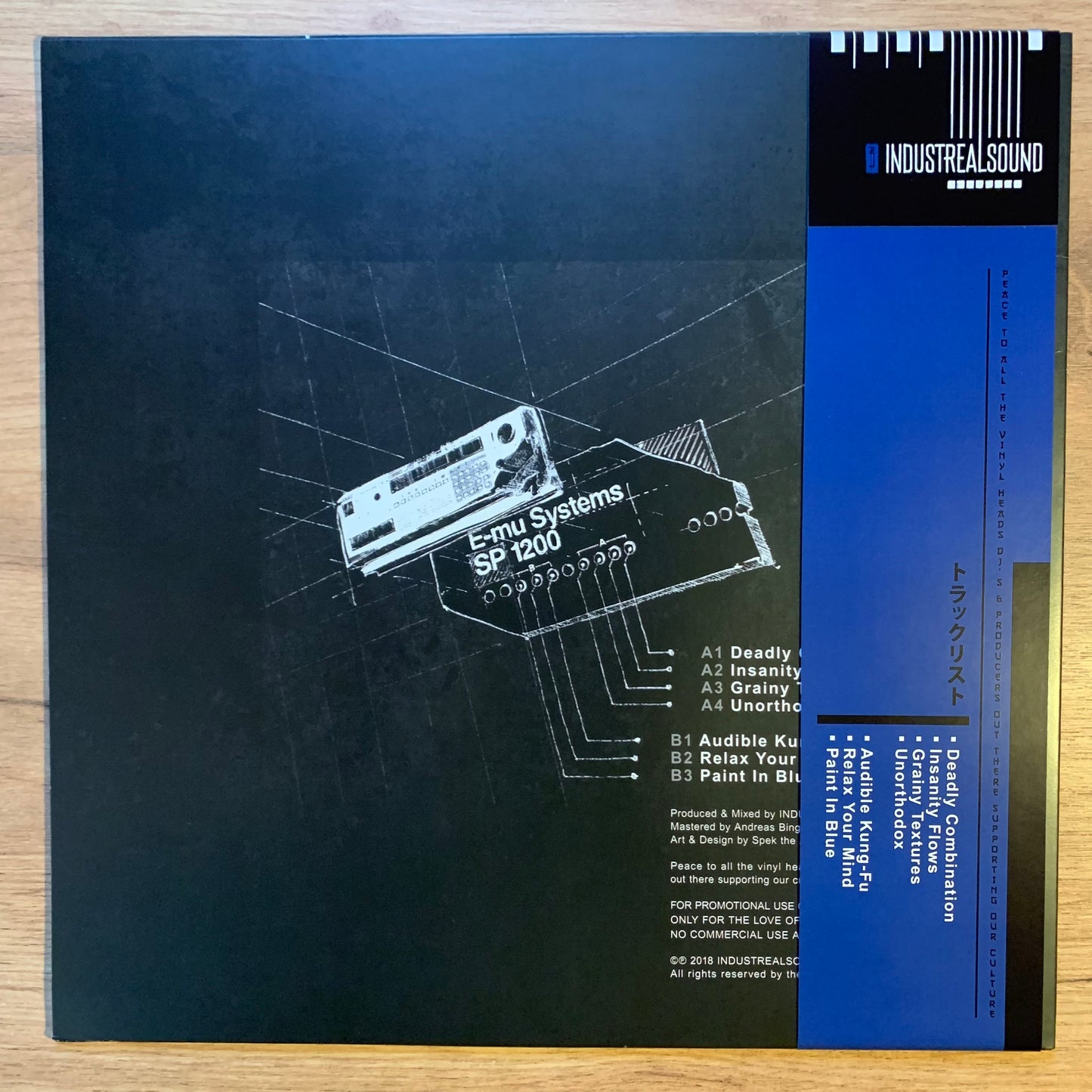 INDUSTREALSOUND - AUDIBLE KUNG-FU...OG GER 2018...NM/NM
