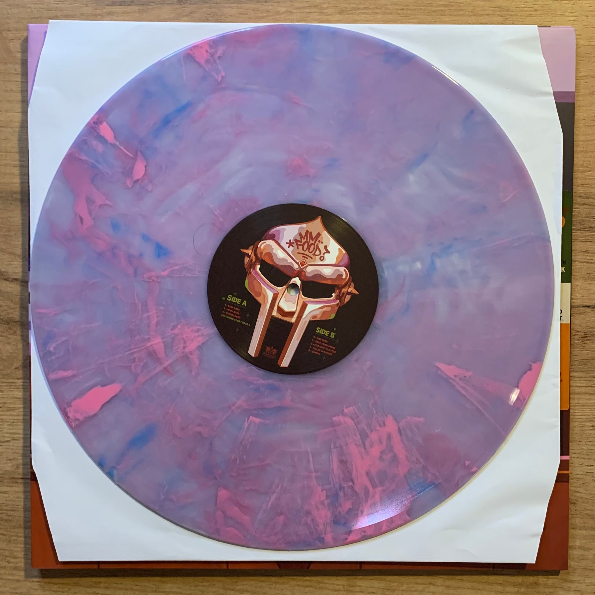 MF DOOM - MM..FOOD - Disque 2 (Side C/D) - Vinyle couleur marble