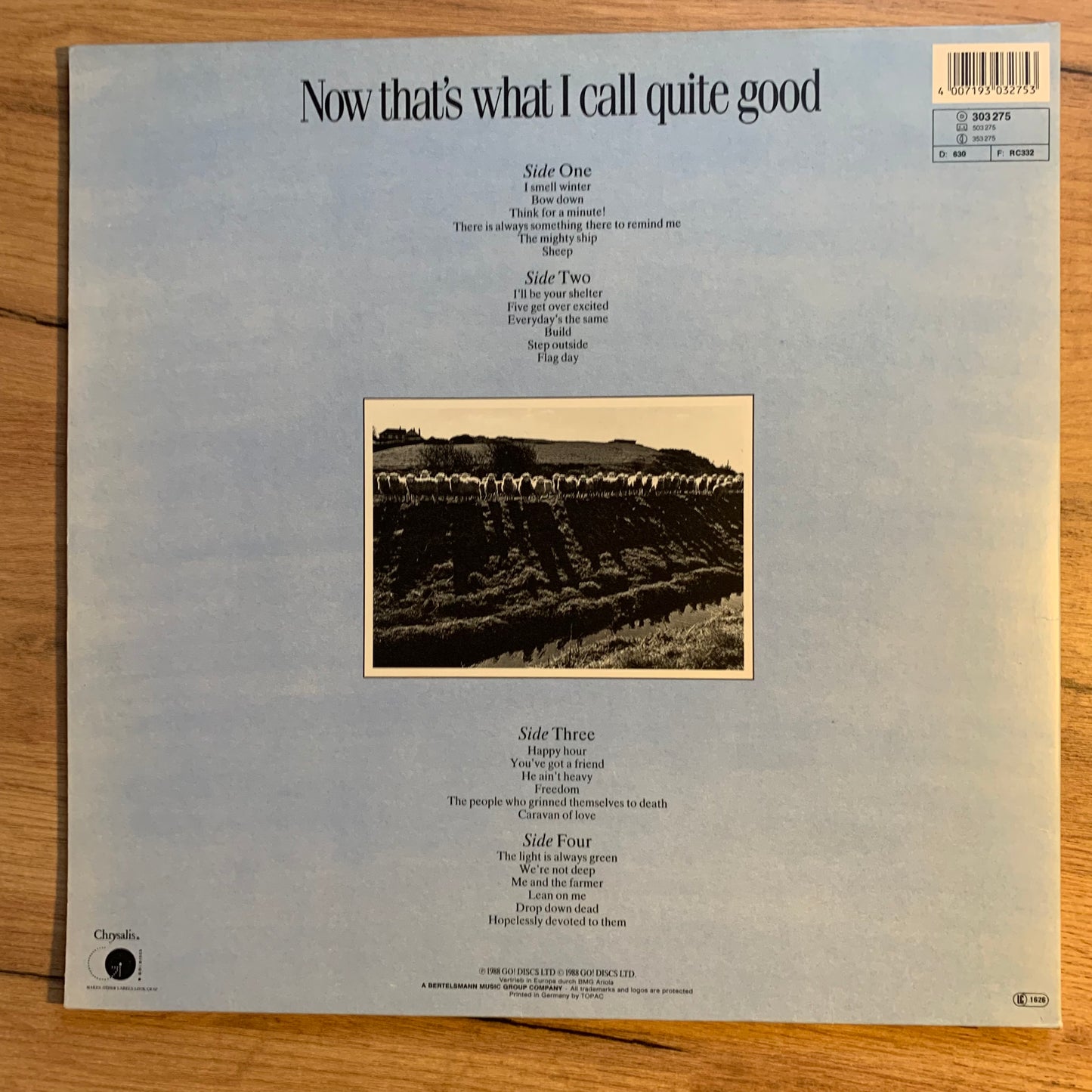 THE HOUSEMARTINS - NOW THAT'S WHAT...OG EU 1988...VG+/VG++