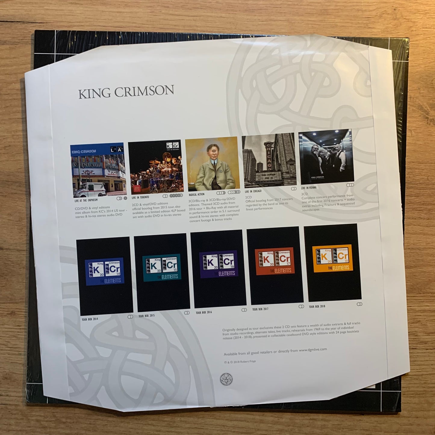 KING CRIMSON - RED...RE EU 2013...EX/NM