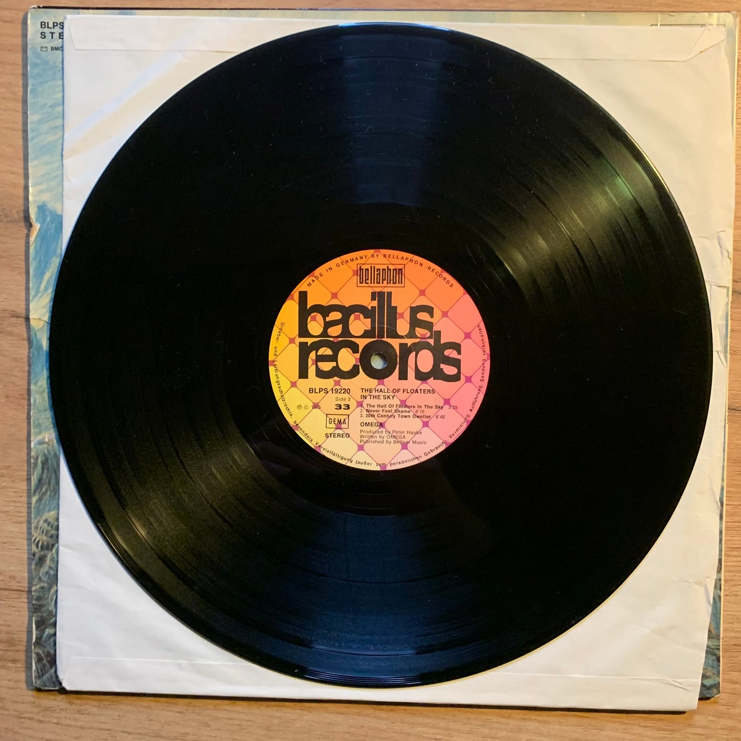 OMEGA - THE HALL OF FLOATERS IN THE SKY...OG GER 1975...VG/VG
