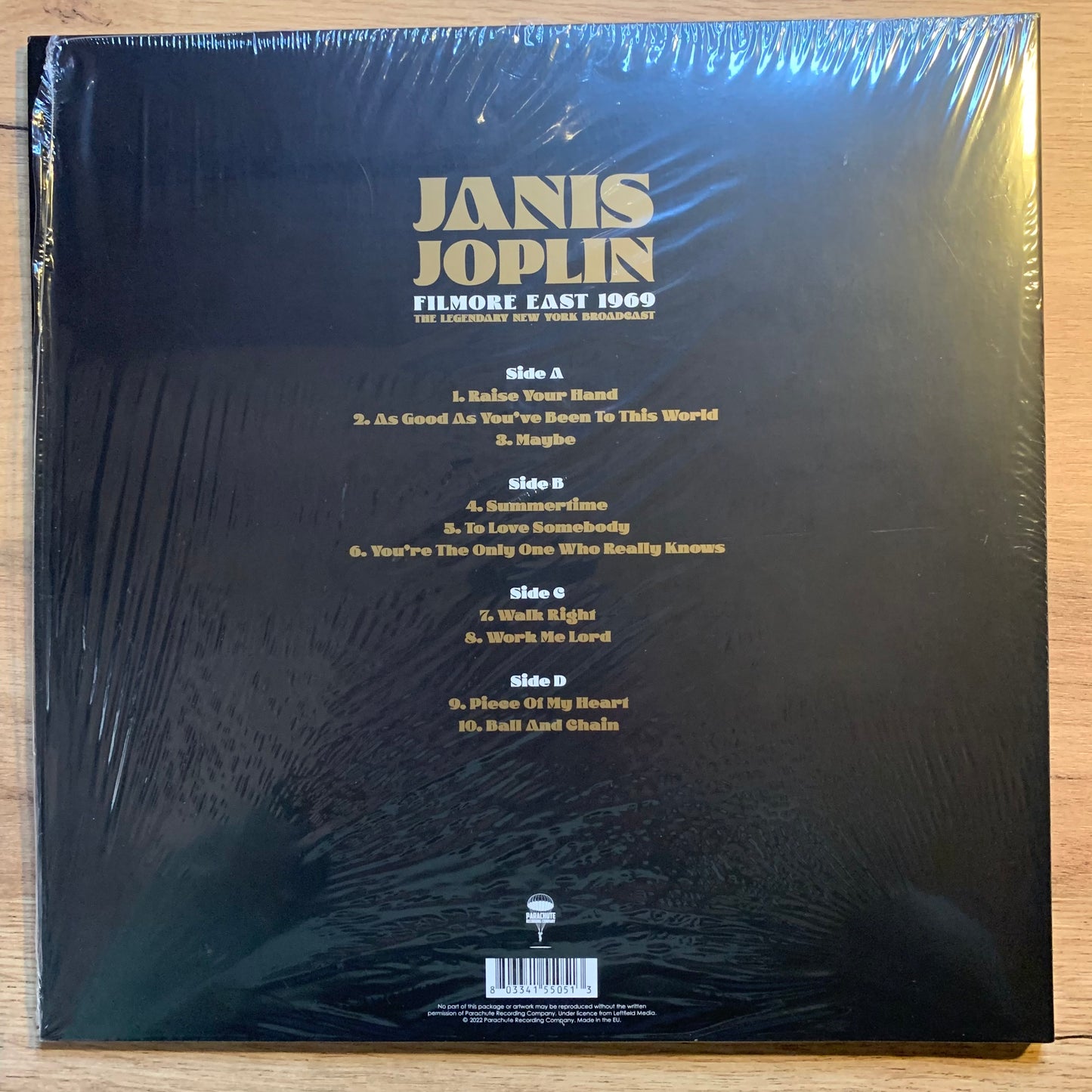 JANIS JOPLIN - FILMORE EAST 1969...BOOT EU 2022...VG+/NM